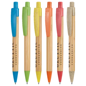 STOA drukbalpen met body en punt van bamboe